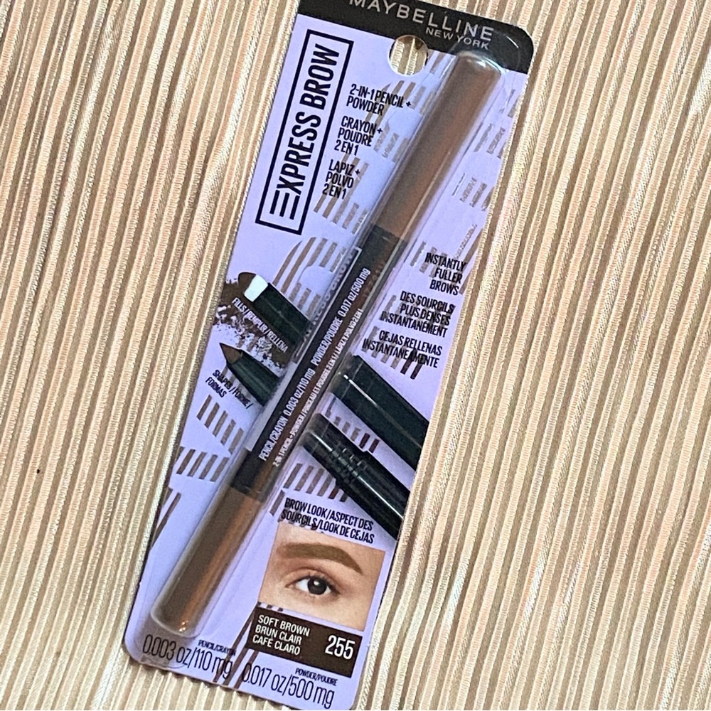 Maybelline Express Brow 2-in-1 Pencil & Powder - Soft Brown